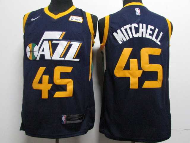 Jazz 45 Donovan Mitchell Navy Nike Swingman Jersey,We sell and wholesale Jazz 45 Donovan Mitchell Navy Nike Swingman Jersey on line form chian!